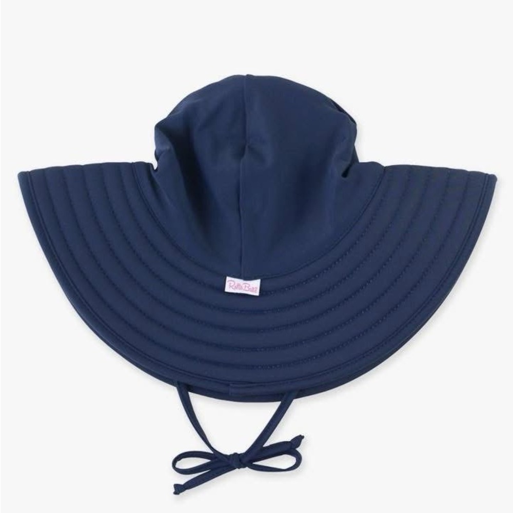 RuffleButts Kids Navy Sun Hat